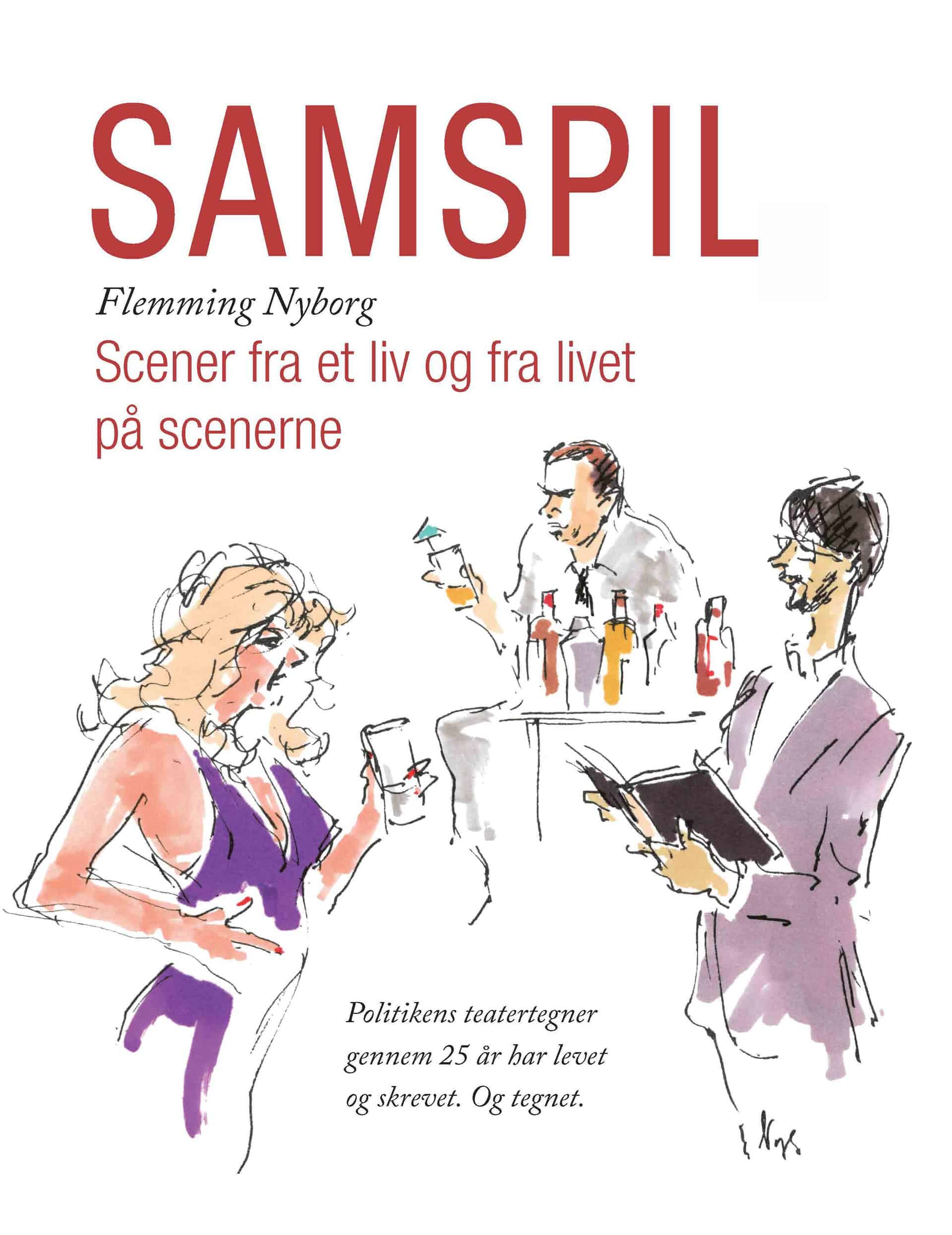 Bogforside: Samspil - Flemming Nyborg.