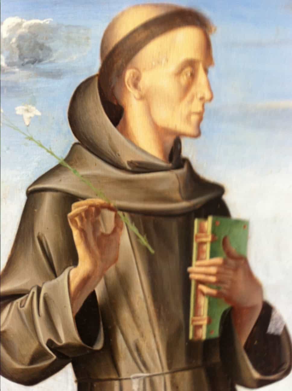 Maleri af munk. Ca. 1498. Museo Correr. Venedig.