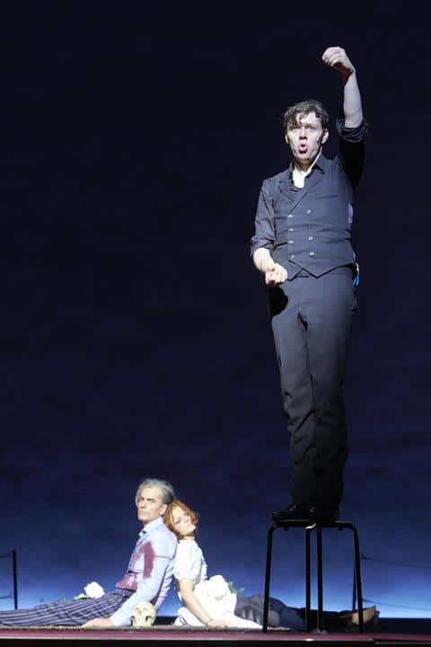 Pressebillede af Hamlet - fra Staatsschauspiel Dresden.