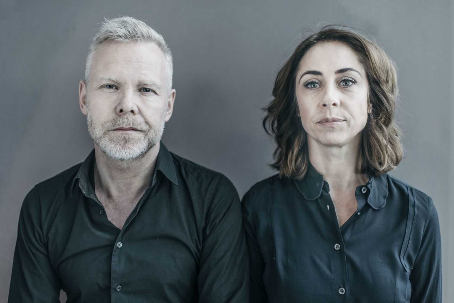 Pressebillede. Morten Kirkskov og Sofie Graabøl.
