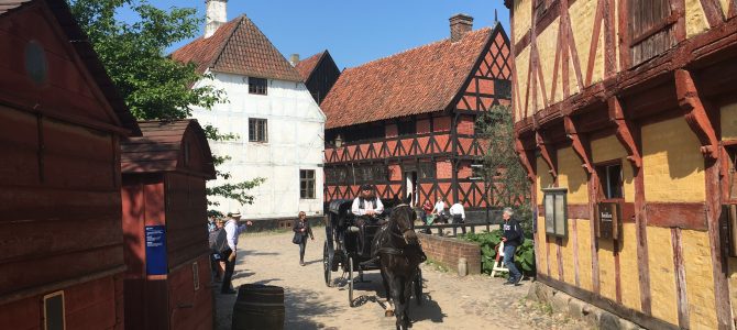 Den Gamle By i Aarhus. Museumsvisit.