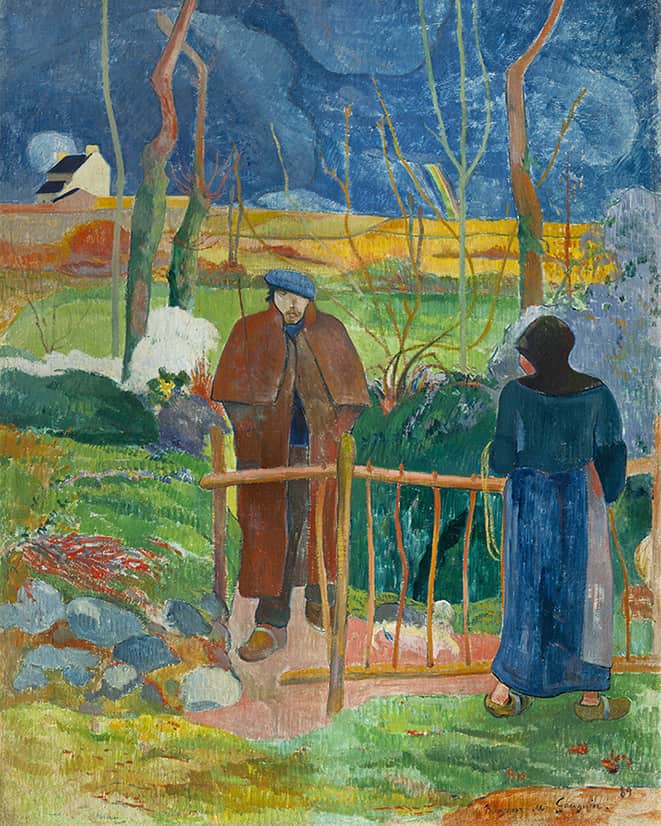 Gauguin og hans venner på Ordrupgaard.