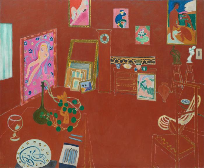 Matisse – Det røde atelier på Statens Museum for Kunst.