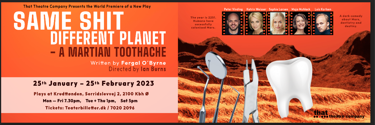 Same Shit, different Planet  – afslutter en trilogi på That Theatre Company i Krudttønden.