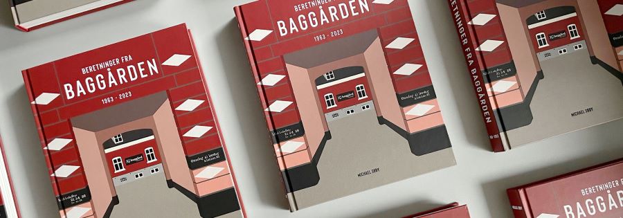 Beretninger fra Baggården. Stor bog om egnsteatret BaggårdTeatret.