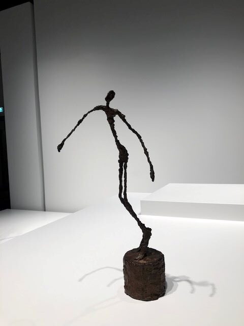 Giacometti på Statens Museum for Kunst.